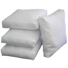 Fábrica al por mayor blanco a prueba de plumas almohadas sofá fundas de almohada interior sofá almohada shell